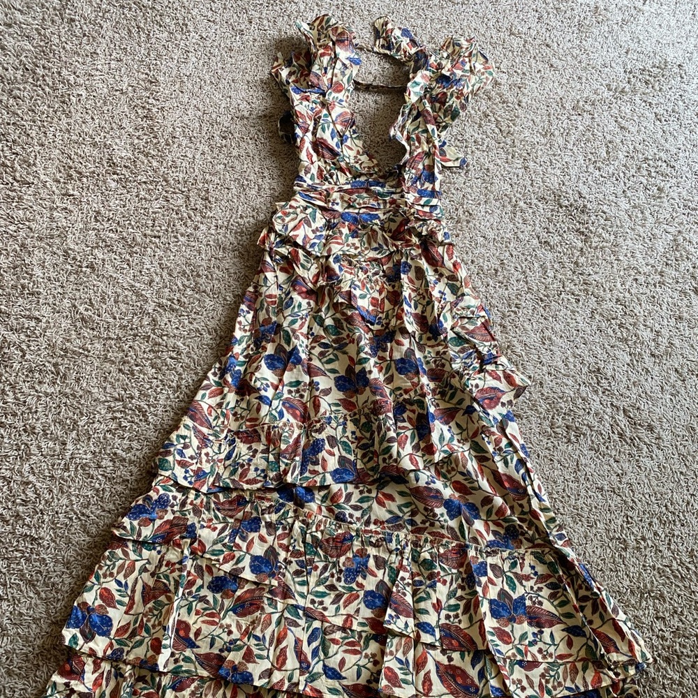 House of Harlow maxi ruffle dress